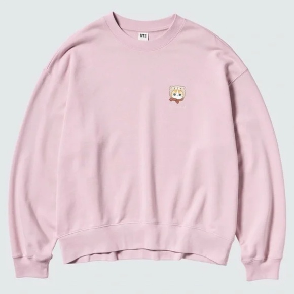 Uniqlo Mofusand Sweatshirt Pink Small - Picture 1 of 4
